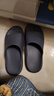 京东京造【3.5cm踩屎感】eva厚底拖鞋男士防臭休闲凉拖鞋 碳灰 44-45 实拍图