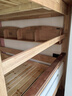 全友家居 实木高低床男孩女孩储物床原木风上下铺双层床1.5米x1.9米 实拍图