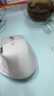 罗技（Logitech）大师系列 MX Master 4 高性能无线蓝牙鼠标  办公鼠标 静音鼠标  升级款 浅灰 带无线接收器 实拍图