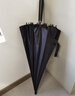 美度（MAYDU）长柄雨伞大号加固加厚结实抗风伞男士手动长把直柄雨伞黑M5003 实拍图