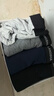 浪莎男士内裤男纯棉10A抗菌平角裤透气中腰男式四角裤男生裤头4条装 实拍图