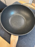 炊大皇炒锅不粘锅麦饭石色家用炒菜锅30cm电磁炉通用黑曜石C30JD1 实拍图