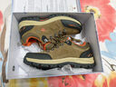 骆驼（CAMEL）男鞋户外休闲运动登山鞋防撞徒步鞋 A632026925H 深卡其/桔红 42 实拍图