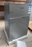 荣事达（Royalstar）小冰箱小型家用出租房双门一级能效宿舍冷藏冷冻两用节能电冰箱 38A122【一级能效】【三天不到1度电】银 实拍图