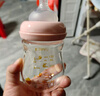 欧贝妮 新生儿奶瓶 婴儿奶瓶 玻璃奶瓶 初生儿宝宝奶瓶0-3-6个月150ML 实拍图