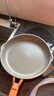 苏泊尔（SUPOR）有钛平底不粘锅 抗菌率99.9%星星石耐磨煎锅28cm EJ28AKJ01 实拍图