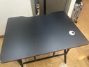 奥伦福特  电脑桌台式家用电竞游戏桌办公书桌简约书房写字桌子 碳纤维纹路单桌-80*60 升级款电竞桌 实拍图