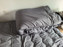 京东京造大白被 100%原生纤维A类磨毛保暖被子冬季被芯6斤2x2.3m 实拍图