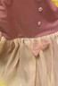 梵迪拉（F.DYRAA）儿童泳衣女童连体公主裙可爱女孩泡温泉幼儿宝宝游泳32643粉色L 实拍图