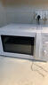 美的（Midea）【给老家送年货东哥同款】快捷微波炉 家用小型 360°转盘加热 旋钮操控 易洁内胆（M1-L213B） 实拍图