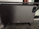美的（Midea）【超级单品】取暖器家用暖风机浴室电暖气全屋取暖炉欧式快热炉烤火遥控轻音节能电暖器 HDT22GFR 实拍图