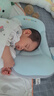 婧麒（JOYNCLEON）婴儿枕头分区宝宝枕护颈神器6个月以上儿童枕头1-3岁 蓝Jzt191221 实拍图