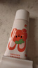 舒客宝贝（sakykids）儿童牙膏套装2-12岁含氟防蛀木糖醇护齿草莓味+鲜橙味60g*2支装 实拍图