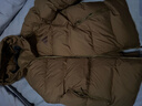 阿迪达斯（adidas）男 运动型格系列 PUFFY DOWN JKT 中长羽绒服 JV6189 沙漠棕 L 实拍图