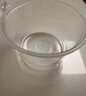 美丽雅 一次性饭盒圆形360ml*50套 汤碗酱料打包碗吸塑密封加厚带盖透明 实拍图
