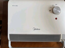 美的（Midea）【浴室新贵】暖风机浴室/台壁两用取暖器/石墨烯极速升温/节能小太阳抗菌过滤低噪音可移动HFS20XQ 实拍图