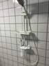 九牧王淋浴花洒套装全铜冷热恒温花洒数显家用卫生间增压沐浴花洒 钢琴冷热款-雅白四档 实拍图