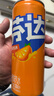 可口可乐（Coca-Cola）芬达Fanta 橙味汽水摩登罐碳酸饮料330ml*24罐 包装随机发 实拍图