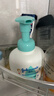 强生（Johnson）婴儿牛奶泡沫沐浴露洗发水二合一400ml 新生儿宝宝儿童新年礼物 实拍图