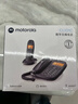 摩托罗拉（Motorola）数字无绳电话机 无线座机 子母机一拖一 办公家用 内线对讲 大屏幕清晰免提固话套装CL101C(黑色) 实拍图