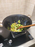 夏老大双耳铸铁炒锅生铁锅传统古法炖锅无涂层不易粘锅圆底炒菜锅38cm 实拍图