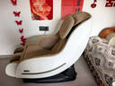 芝华仕（CHEERS）按摩椅小型迷你家用零重力太空舱智能椅电动摇摇椅肩颈腰背送父母送女友新年礼物 M2050-现货现发 1㎡摇摇椅-M2050浅棕色 48小时发 3年质保 实拍图