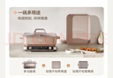 美的（Midea）电火锅鸳鸯锅火锅专用锅多功能锅料理烤肉锅分体式多功能一体电锅0氟钛陶电煮锅HGS352866S 实拍图