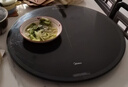 美的（Midea）小欢聚暖菜板 2025新款石墨烯速热加热板保温板 家用多功能餐桌转盘加热垫热菜神器HBU60Y1 Pro 实拍图