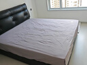 京东京造 悦柔床笠 120g加厚耐用磨毛A类床罩床垫保护套 1.5米床 科技灰 实拍图