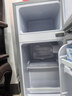 志高（CHIGO）小冰箱迷你小型家用冷藏冷冻两用宿舍出租房用双门办公室电冰箱节能省电 【一级能效】58L银色【三天约一度电】 实拍图