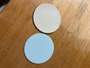 古私（Gusi）杯垫隔热垫有机硅胶垫茶杯子垫桌垫西餐垫蓝色/黄色4片装直径12cm 实拍图