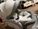 ledibaby乐蒂宝贝婴儿童安全座椅0-4-12岁汽车用宝宝座椅车载可坐躺 新品 太空舱ProS智能版【远山灰】 实拍图