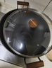 中康铁锅炒锅经典款深氮极铁无涂层精铁防锈双耳明火燃气通用36cm圆底 实拍图
