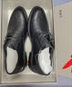 红蜻蜓26春季新款男鞋舒适宽楦商务休闲皮鞋正装德比鞋WTA73761K黑色43 实拍图
