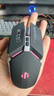 英菲克（INPHIC）W2 鼠标游戏鼠标轻音鼠标鼠标有线CF绝地求生吃鸡LOL 宏定义 经典黑 实拍图
