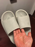 蕉内301H拖鞋男女士浴室洗澡防滑踩屎感情侣家居凉拖鞋抗菌防臭可外穿 【王一博同款厚底版】冷石灰 39-40 实拍图