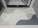 柯锐迩卫生间地垫浴室吸水防滑垫卫浴厕所门口垫子厨房速干脚垫入户地垫 晒单实拍图