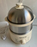 九阳（Joyoung）蒸蛋器 煮蛋器 定时 自动断电安心用 小型316L不锈钢多功能 双层蒸煮鸡蛋早餐神器ZD14-GE330 实拍图