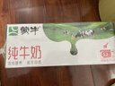 蒙牛全脂纯牛奶200ml*24盒 家庭年货囤货 电商定制 实拍图