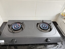 美的（Midea）家用台式燃气灶双灶4.8KW大火力灶具液化气灶煤气灶双灶炉具猛火灶炉灶 台式免开孔安装 JZY-TX3 实拍图