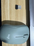 罗技（Logitech）M221 轻音鼠标 无线鼠标 办公鼠标 对称鼠标 带无线微型接收器 薄荷绿 实拍图