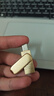 闪迪（SanDisk）128GB Type-C USB3.2 手机U盘DDC4金色 读速高达400MB/s 手机电脑两用 金属双接口大容量优盘 实拍图