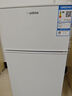 荣事达（Royalstar）小冰箱小型家用出租房双门一级能效宿舍冷藏冷冻两用节能电冰箱 76L9RSZ【一级能效】【三天不到1度电】白 实拍图