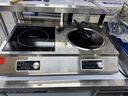 德玛仕（DEMASHI）商用电磁炉大功率3500w大电磁炉炒菜电池炉电磁灶大锅灶炒菜电炒炉火锅【全铜线圈】 一平一凹【3500W*2功率】TC-70A2 实拍图