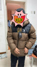 骆驼（CAMEL）户外羽绒服冬季加厚保暖男女同款防风防泼水石墨烯面包服外套 实拍图
