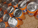 可口可乐（Coca-Cola）芬达Fanta 高考季 无糖零卡橙味碳酸饮料330ml*24摩登罐 年货 实拍图