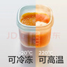 babycare辅食盒硅胶分格分装盒宝宝肉泥冷冻格婴儿辅食储存独立冰格收纳盒 实拍图