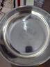 【不锈钢】和面盆厨房烘焙家用火锅盆洗菜打蛋汤锅盆醒面盆料理盆 32cm【热卖款】不锈钢 和面盆 实拍图