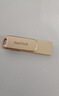 闪迪（SanDisk）128GB Type-C USB3.2 手机U盘DDC4金色 读速高达400MB/s 手机电脑两用 金属双接口大容量优盘 实拍图