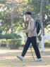 KOLON SPORT/可隆户外软壳夹克 男子透湿防水防风TECHSHELL 3L外套 LHJK6SN057-GR 米灰色 XL 180/100A 晒单实拍图